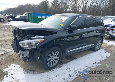 2014 Infiniti Qx60 из США, поврежденный, VIN 5N1AL0MM9EC549285